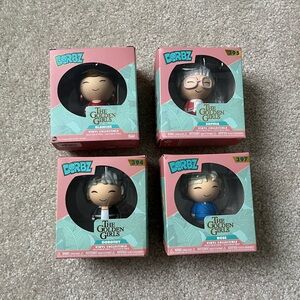 Funko Dorbz The Golden Girls Vinyl Figures Set of 4 NWT